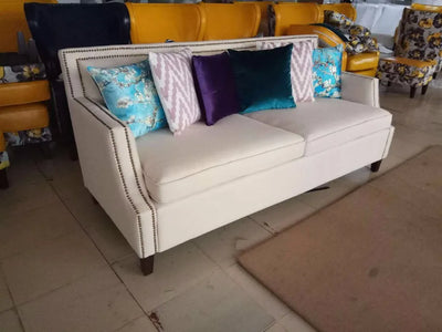 Living Room Sofa set Home Furniture modern linen hemp fabric sectional sofas American country muebles de sala moveis para casa