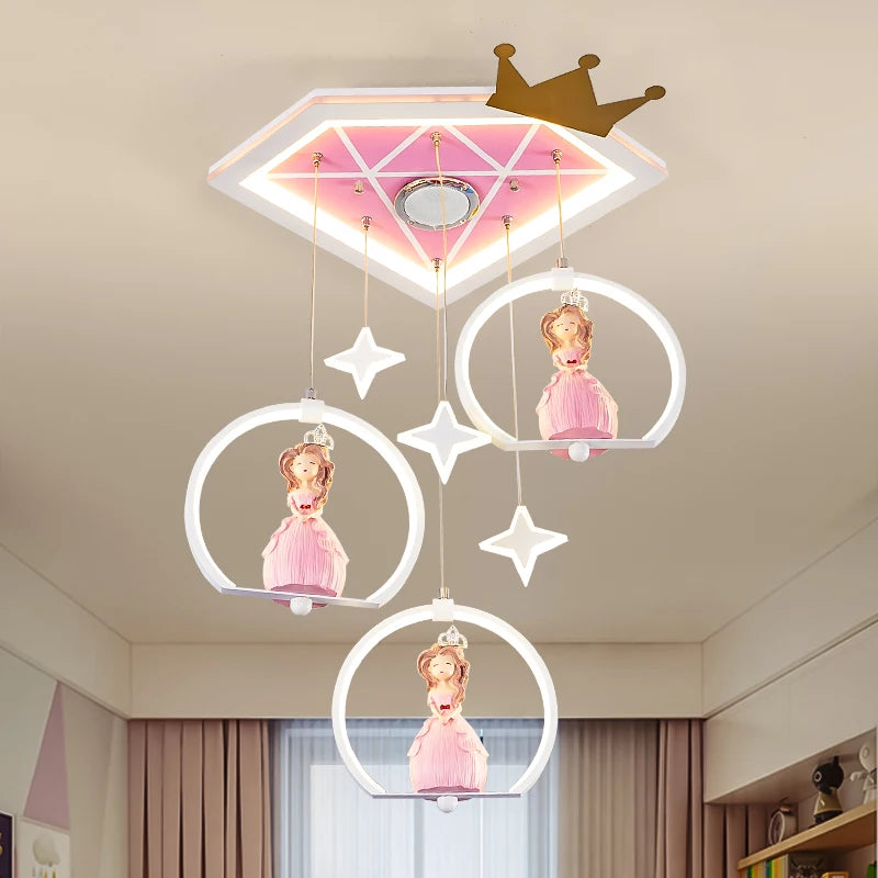 Modern kids girl bedroom decorative dining room led Ceiling lamps Pendant lights indoor lighting interior lighting Ceiling lamp