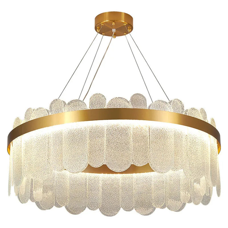 Luxury crystal chandelier for living room lamp Nordic lamp designer simple dining room bedroom crystal Led lights