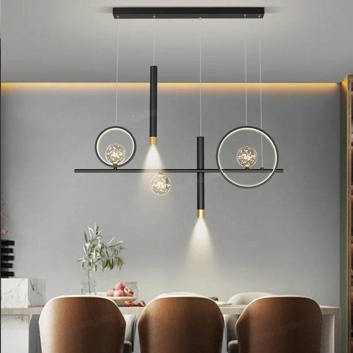 Minimalist Pendant Lights Modern Table Bar Long Strip Spotlight Luxury Light Kitchen Dining Room Ceiling Pendant Lighting