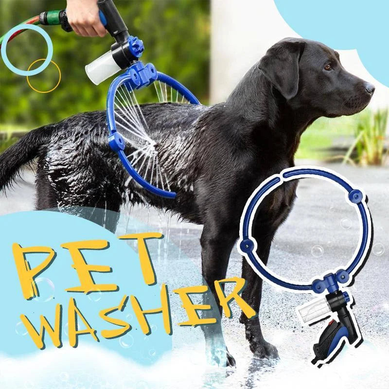 New 360° Pet Dog Bathing Tool Summer Foldable Portable Massager Shower Tool Cleaning Bathing Sprayer Dogs Brush Pet Supplies