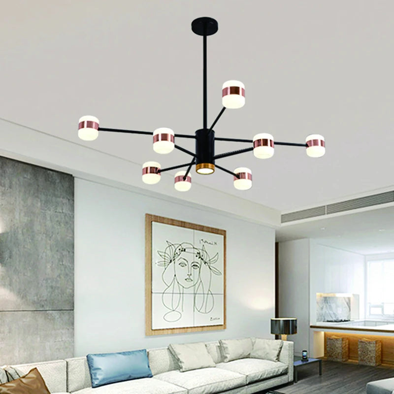 Simplicity New Chandeliers for Dining Living Room Kitchen Foyer Villa Gallery Office Bedroom Bar Indoor Home Hanging Lights