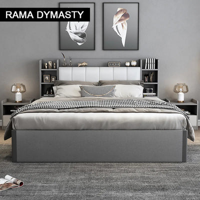 Modern bedroom furniture storage bed 1.5/1.8M plate bed