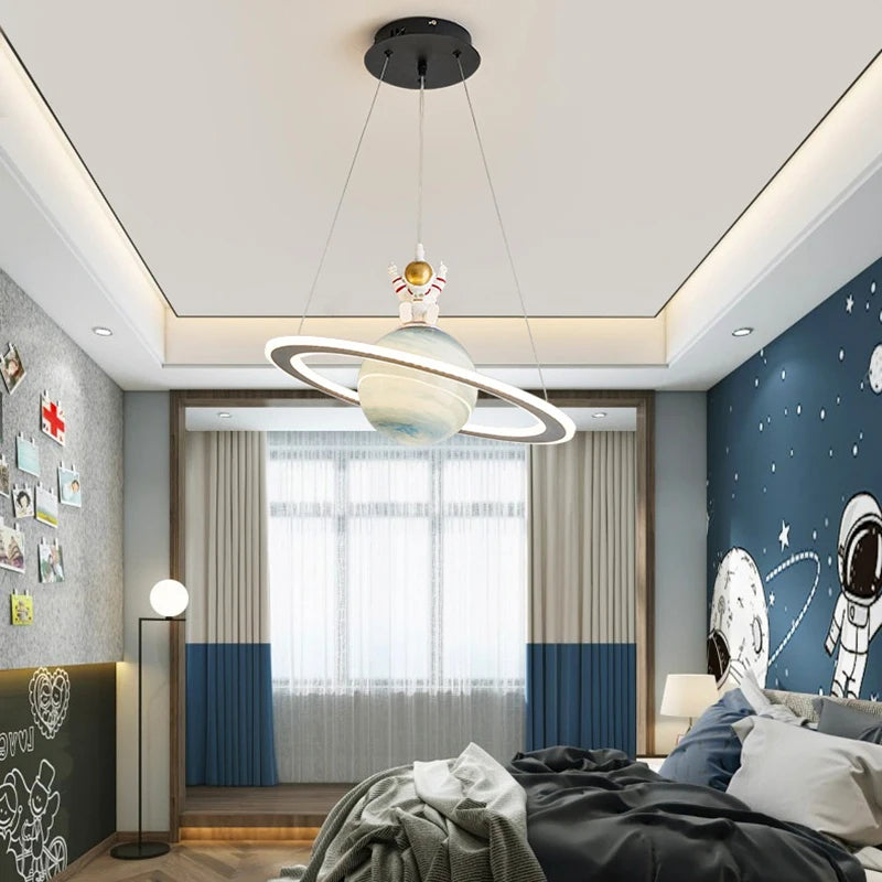 Children Room Pendant Lights Bedroom Decorative Glass Led Ceiling Lamps Indoor Lighting Interior Kitchen Island Dining Fixtures