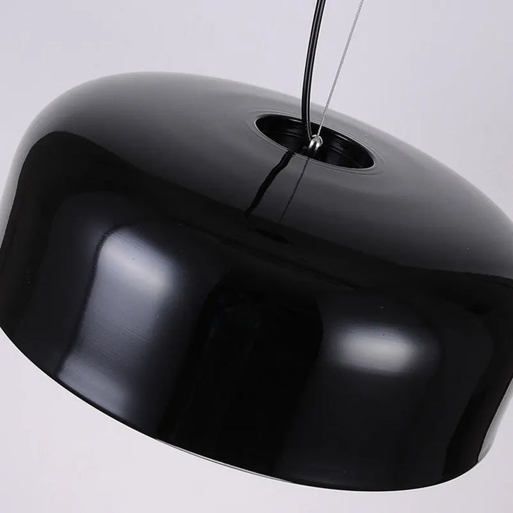 Led Pendant Lights Nordic Makaron Aluminum Metal Cover Black White Droplight E27 110v 220v For Dinning Living Room Lamp Fixture