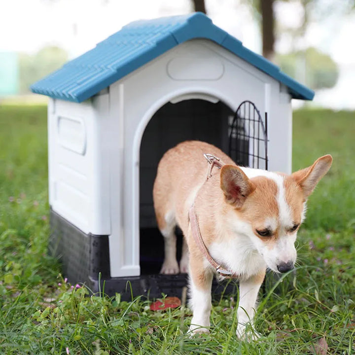 Dog House Rainproof Waterproof Cat's House Foldable Dog Supplies Cat Cage Warm Small Dog Bed Sunscreen Comfortable Spacious