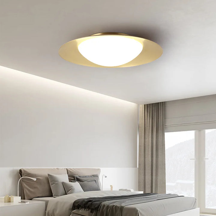 Danish designer led ceiling lamps Nordic luxury bedroom lamp modern minimalist study restaurant minimalist creative metal light