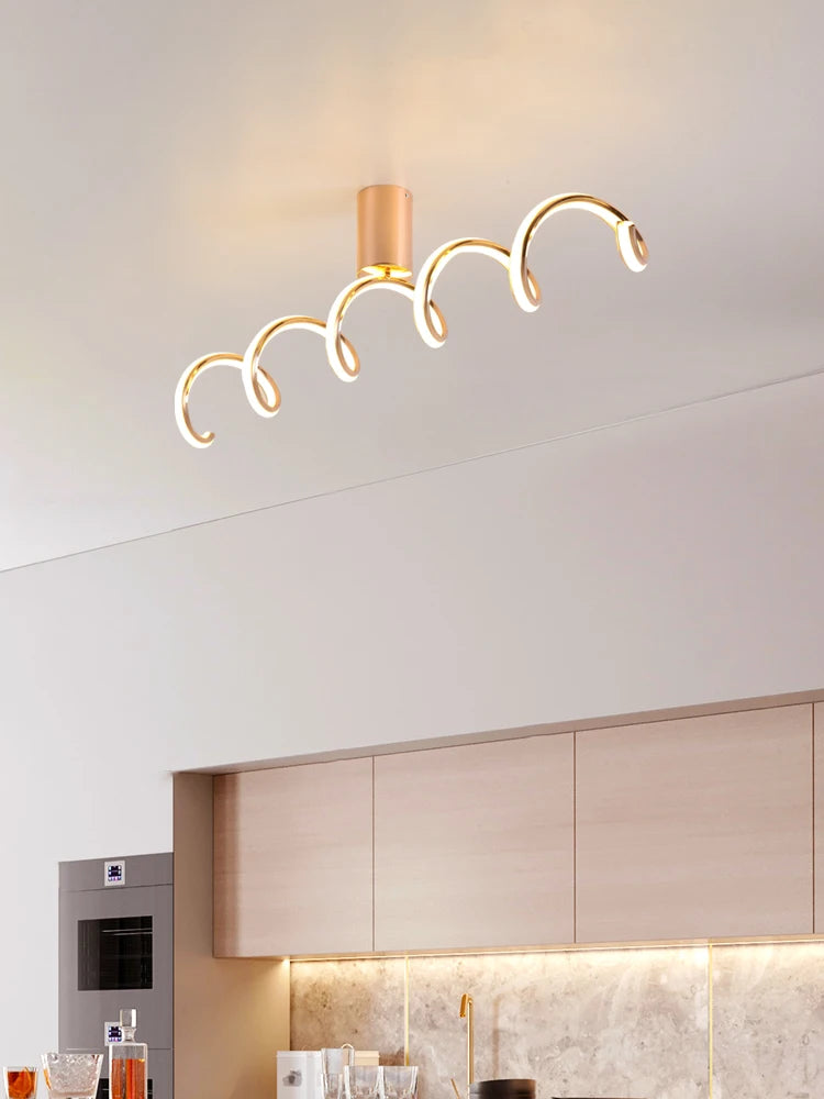Simple Led Aisle Corridor Balcony Ceiling Lamp Modern Long Cloakroom Entrance Hall Personality Bedroom Restaurant Model Room