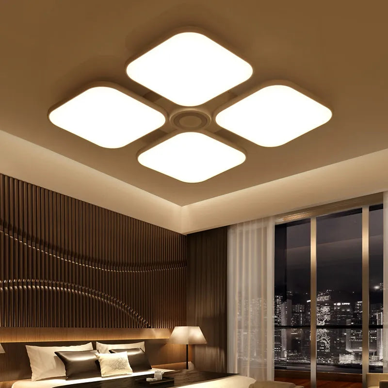 Celing Lights Cold White +Warm White luminaria  Music Light Intelligent APP Control Lampshade/Modern Ceiling Light