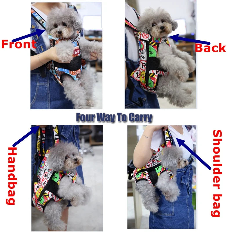 Luxury Pet Backpack Carrier Cute Small Medium Animal Dog Cat Outdoor Travel Transport Carrying Shoulder Front Back Bag Product