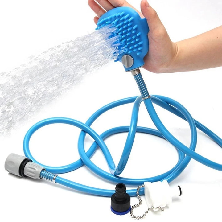 Cleaning Washing Bath Sprayers Dog Brush Pet Supplies Dog Shower Head 2-IN-1 Pet Bathing Tool Comfortable Massager Shower Tool