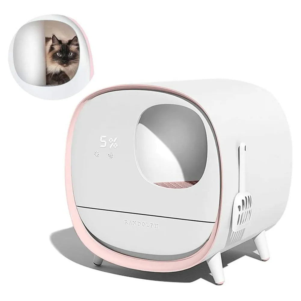 Large Intelligent Cat Litter Box Deodorant Toilet Training Kit Smart Automatic Tary Cat Litters Pet Liiter Bedpan Arenero Gato