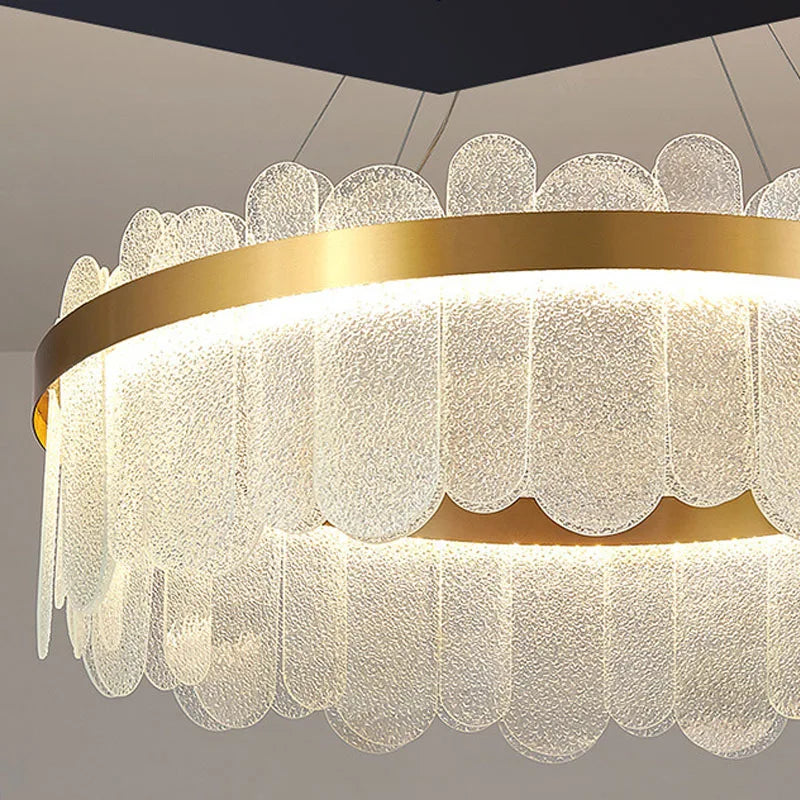 Luxury crystal chandelier for living room lamp Nordic lamp designer simple dining room bedroom crystal Led lights