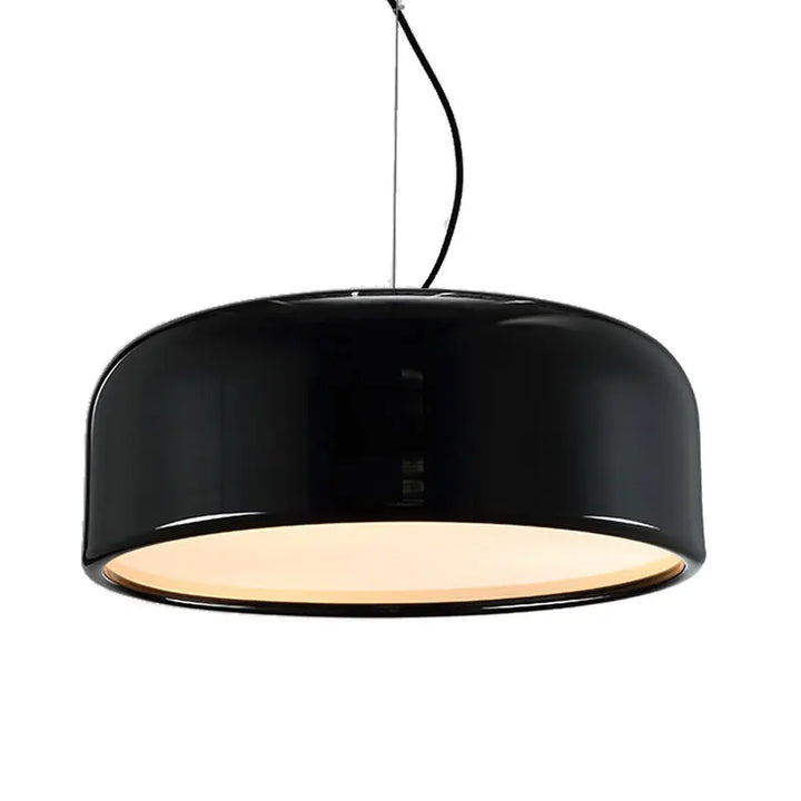 Led Pendant Lights Nordic Makaron Aluminum Metal Cover Black White Droplight E27 110v 220v For Dinning Living Room Lamp Fixture