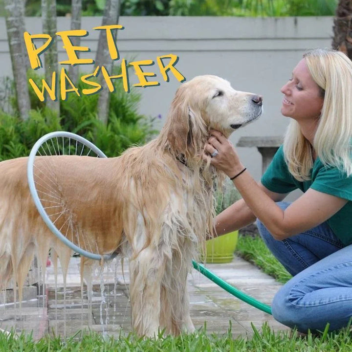 New 360° Pet Dog Bathing Tool Summer Foldable Portable Massager Shower Tool Cleaning Bathing Sprayer Dogs Brush Pet Supplies