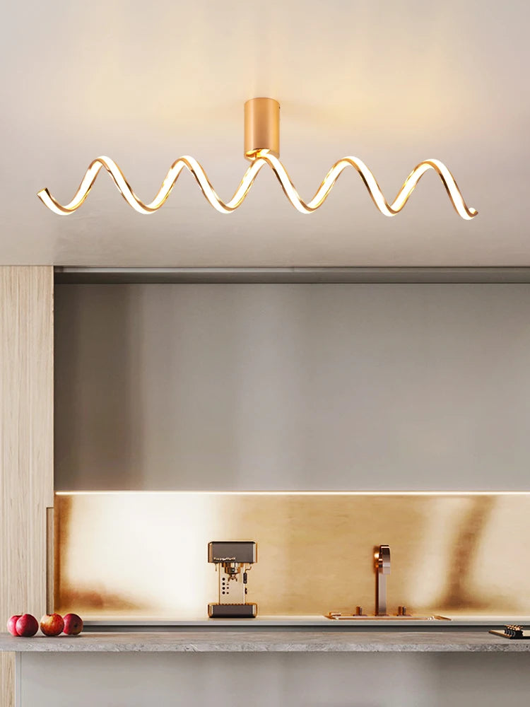 Simple Led Aisle Corridor Balcony Ceiling Lamp Modern Long Cloakroom Entrance Hall Personality Bedroom Restaurant Model Room