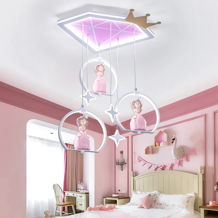 Modern kids girl bedroom decorative dining room led Ceiling lamps Pendant lights indoor lighting interior lighting Ceiling lamp