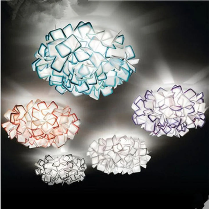 Nordic Designer Flowers Led Ceiling Lights Lustre Colorful Acrylic Bedroom Led Ceiling Lamp Led Ceiling Lighting Light Fixtures