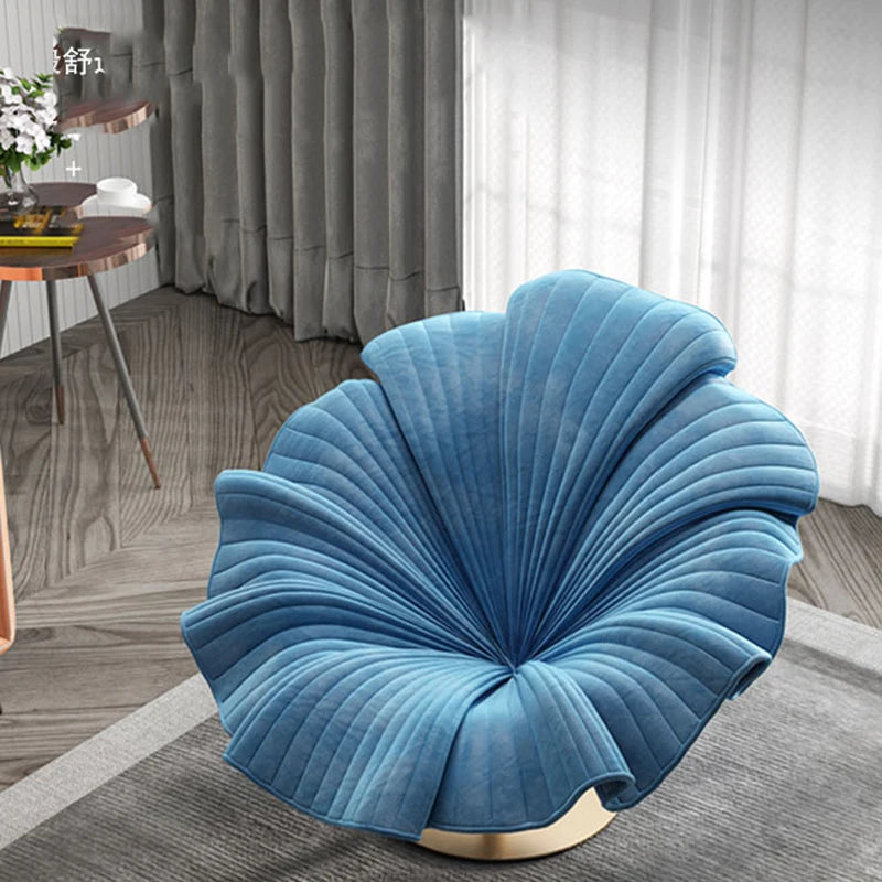 Recliner Designer Nordic Chair Mobile Floor Luxury Lounge Living Room Chairs Accent Bedroom Cadeiras Home Furniture WWH35XP