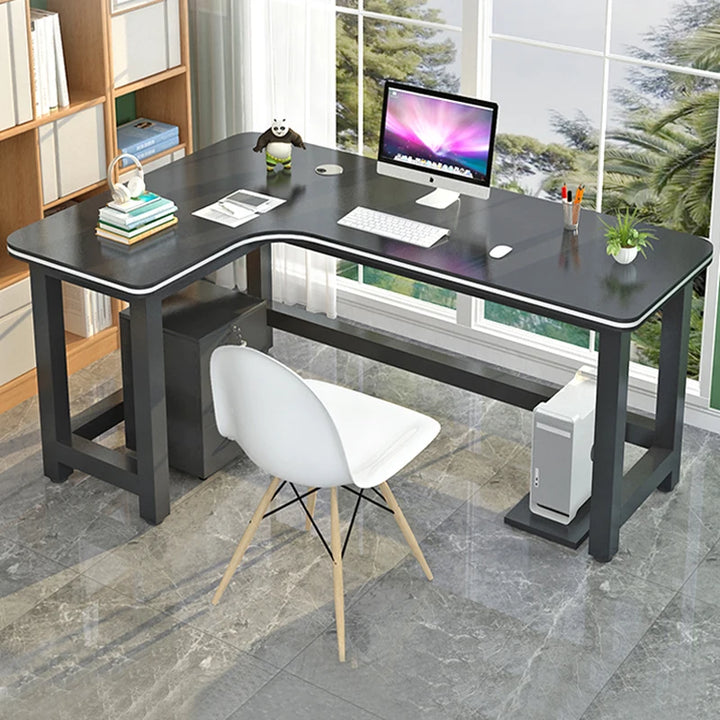 Desktops Corner Laptop Desks Study Height Drawers Work L Shape Desks Standing Monitor Escritorios De Oficina Office Supplies