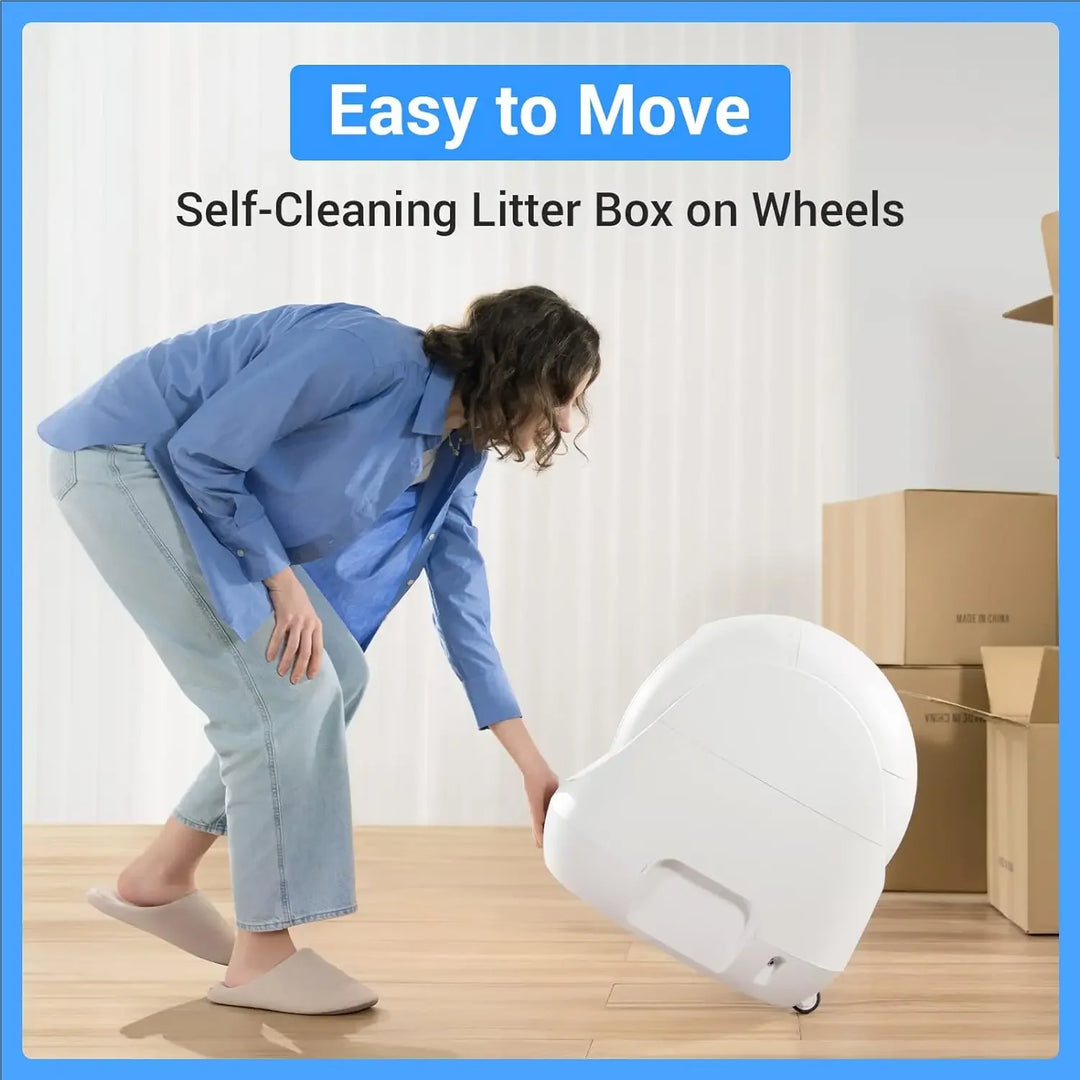 CATLINK Automatic Litter Box Self Cleaning Multi Cat Extra Large with App Pet Toilet Tray Deodorant Arenero Autolimpiable Gato