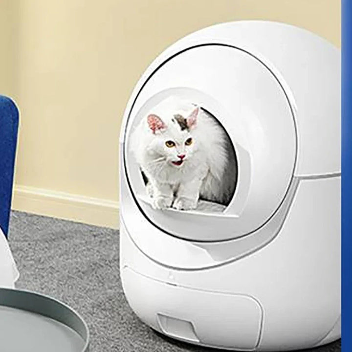 Smart House Large Cat Toilet Stuff Enclosed Cage Cat Toilet Villa Cage Automatic Caixa De Areia Para Gato Kitten Accessories