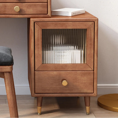 Led Mirror Dressing Table Vanity Cabinet Storage Bedroom Dressing Table Nightstands Drawers Coiffeuse Home Furniture LJ50DT