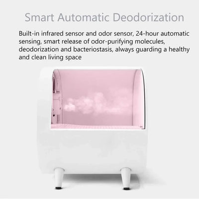 Smart Cat Litter Box, Deodorant Toilet Tray, Automatic Self Cleaning, Fully Enclosed, Pet Bedpans, Pet Supplies
