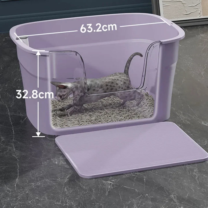 Bedroom Large Cat Toilet Supplies Sandbox Bathroom Rabbit Bed Shovel Condo Cat Bedpans Scratcher Lettiera Gatto Pet Products