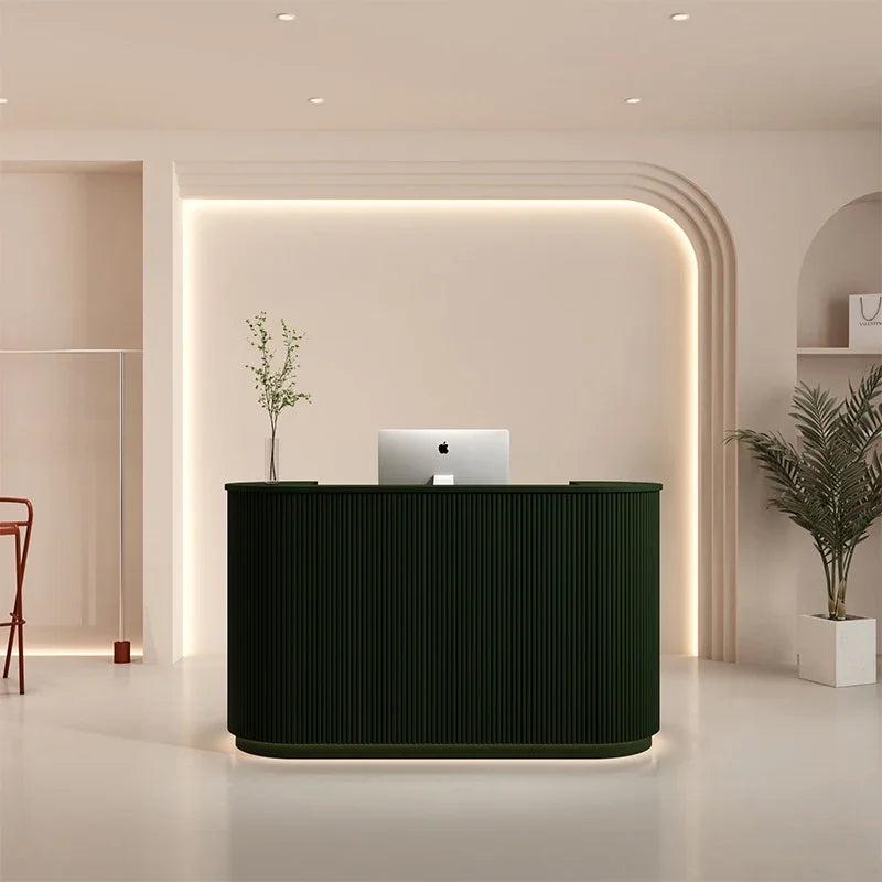 Executive Front Reception Desks Luxury Cashier Commercial Shop Reception Desks