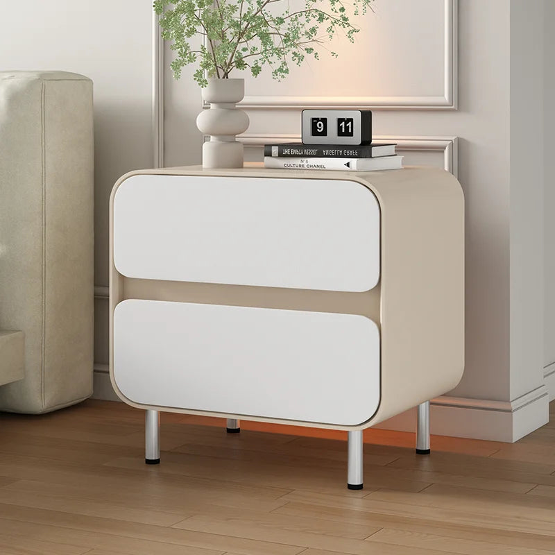 Nordic Mobile Nightstands Bedroom Drawers Storage Modern Small Bedside Tables White Gamer Cheap Mobilya Salon Furniture XY50BT