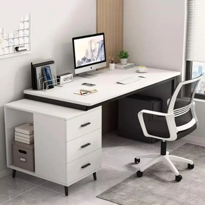 Workflow Desktop Office Desk Storage Modern Makeup Organization Computer Coffee Office Desk Stand Table Pliante Furniture HDH