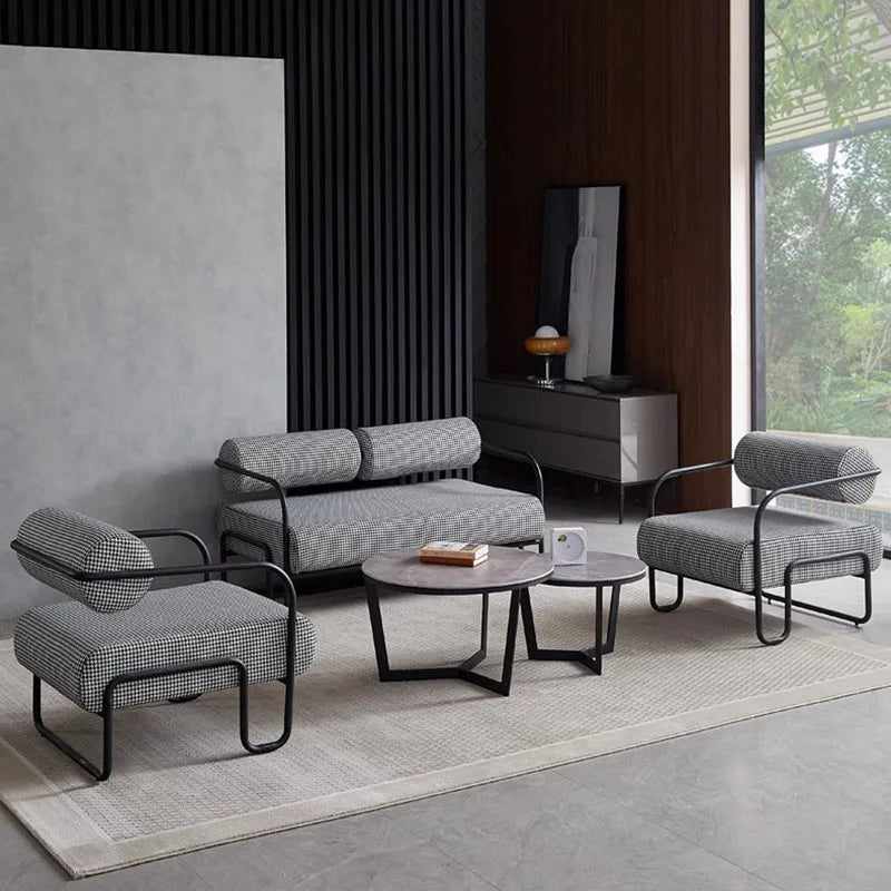 Minimalism Floor Sofa Small Modern Couch Recliner Lounge Sofa Trendy Floor Living Room Fauteuils De Salon Postmodern Furniture