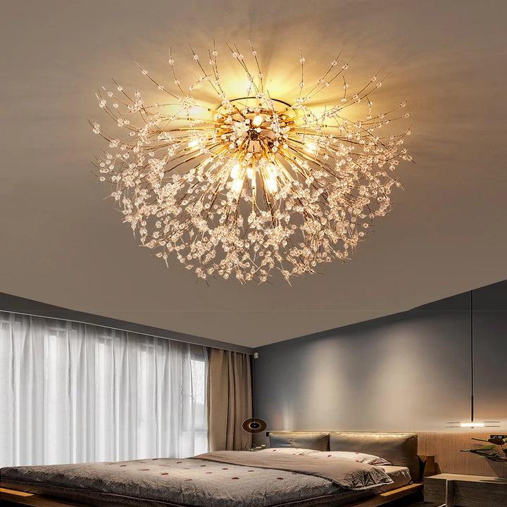 Nordic Modern Led Chandelier Living Bedroom Dining Room Firefly Chandelier Simple Home Intdoor Lighting Decoration Ceiling Lamps