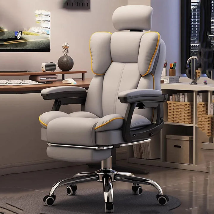 Lounge Makeup Desktop Office Chair Comfy Relax Designer Conference Rolling Study Office Chair Nordic Silla Oficina Furniture HDH