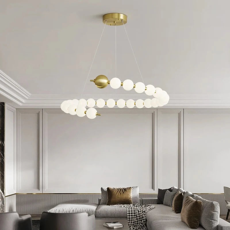 Modern Light luxury chandeliers indoor lighting Ceiling lamp hanging lights led chandeliers for the living room indoor lighting