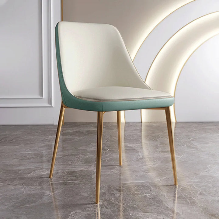 Light luxury modern minimalist home dining chair small apartment dining room back chair