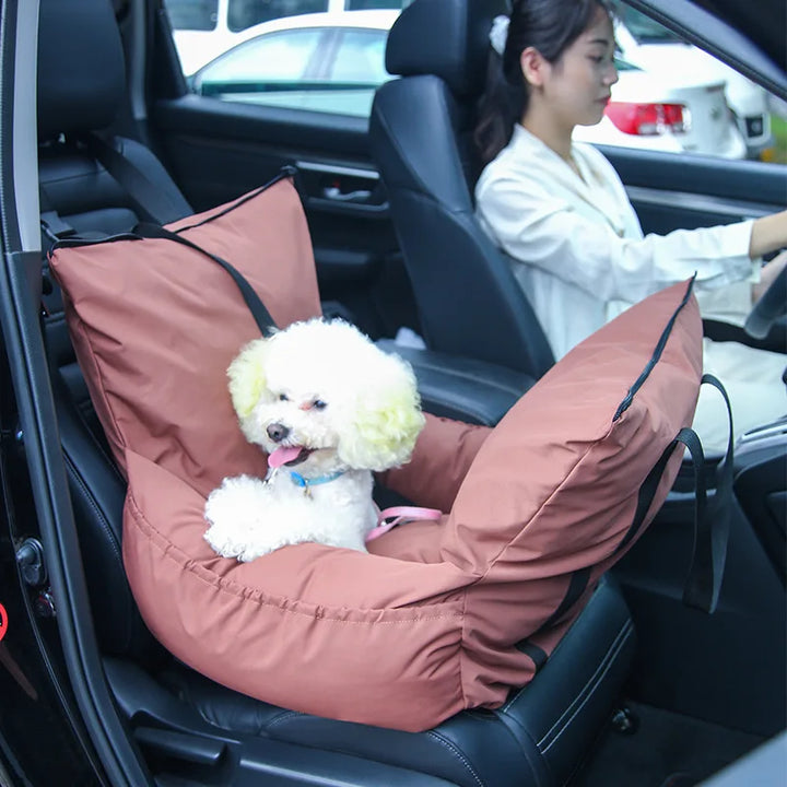 Portable Car Dog Carrier Bag Large Space Pet Carrier Luxury Travel Car Seat Carriers Bags Pet Bed Outdoor Dog Walking Bags Gifts 20d