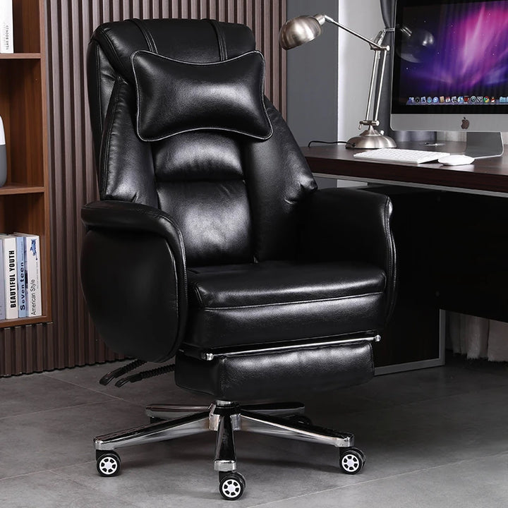 Reclining Metal Office Chairs Armchair Computer Ergonomic Office Chairs Comfy Pillow Chaise Cadeira Office Gadgets JY50BG