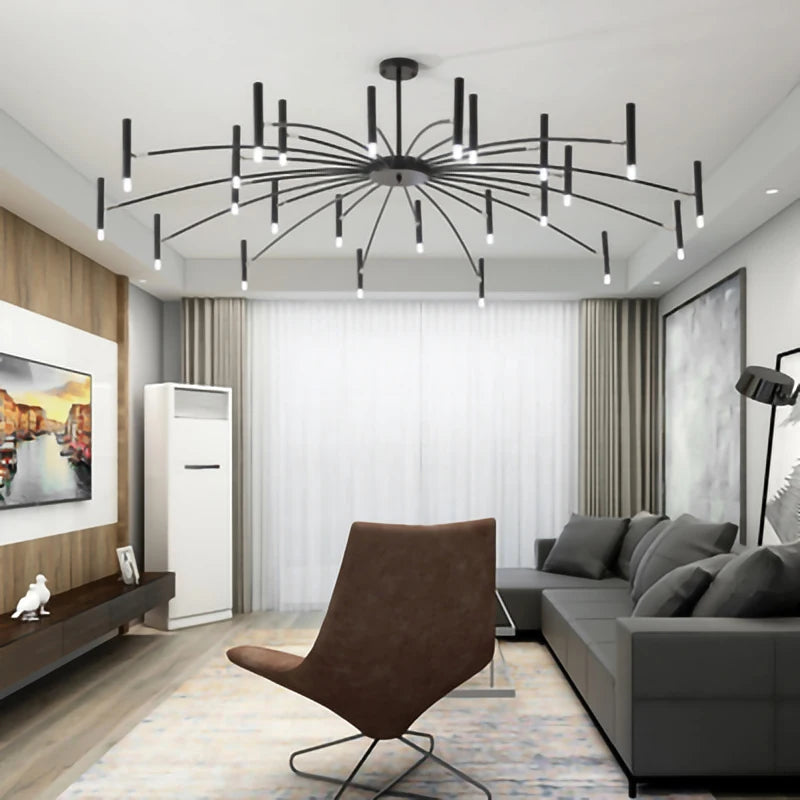 New Design Art LED Pendant Chandelier Living Bedroom Restaurant Nordic Indoor Ceiling Chandeliers Light Indoor Lighting