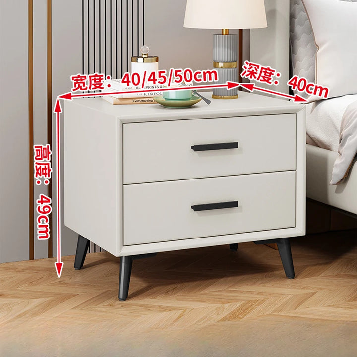 Side Bedroom Bedside Tables Small Cabinet Storage Bedside Tables Low Wooden Simple Comodas Mueble Dormitorio Home Furniture