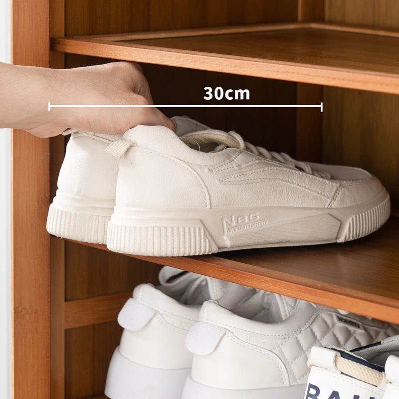 Hallway Narrow Shoe Rack Storage System Modern Simplicity Shoe Rack Mid-century Muebles Para El Hogar Maderaa Furniture Home