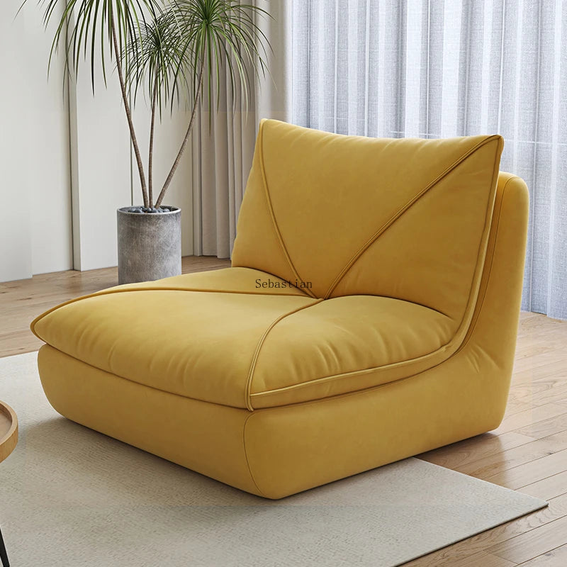 New Envelope Sofa Recliner Single Chair Lounger Sofa Can Lie or Sit Living Room Bedroom Balcony Tatami Sofa