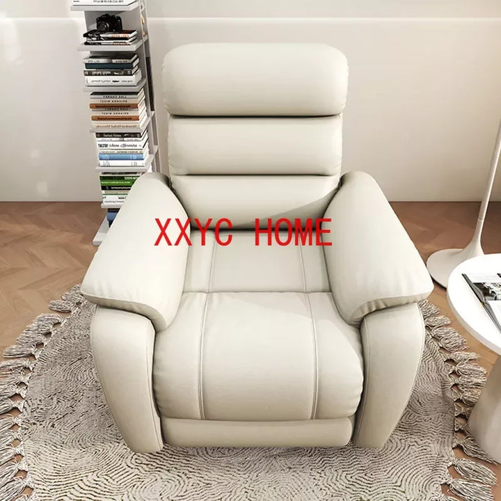 Luxury Leather Bed Sofa Massage Sectional Theater Office Recliner Sofa Seating  L Para Sala Recliner Sofa Set Furniture