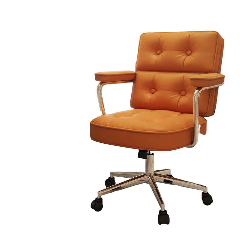 Backrest Design Office Chairs Executive Study Computer Gaming Office Chairs Luxury Orange Sillas De Oficina Home Furniture