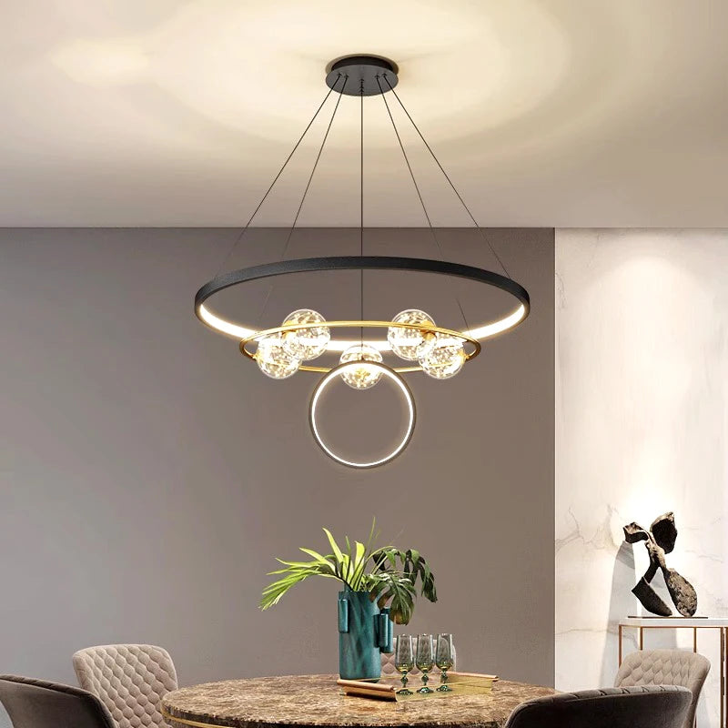 Modern dine dining room Pendant lights indoor lighting Ceiling lamp hanging light led Chandeliers for living room indoor lightin