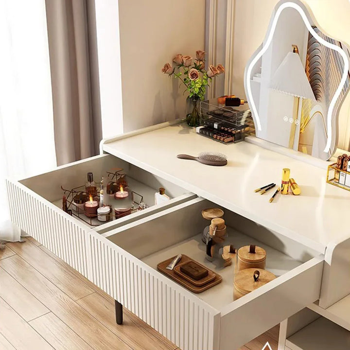 Storage Modern Dressing Table Console Make Up Nordic Corner Dressing Table Multifunction Luxury Vestidores Bedroom Furniture