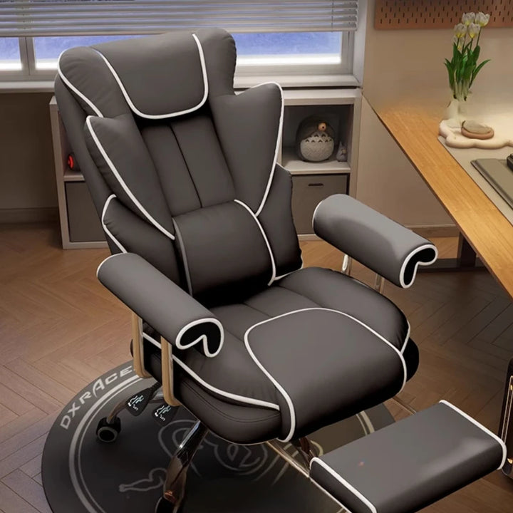 Reclining Home Office Chairs Living Room Comfy Ergonomic Office Chairs Gaming Swivel Silla Escritorio Office Gadgets JY50BG