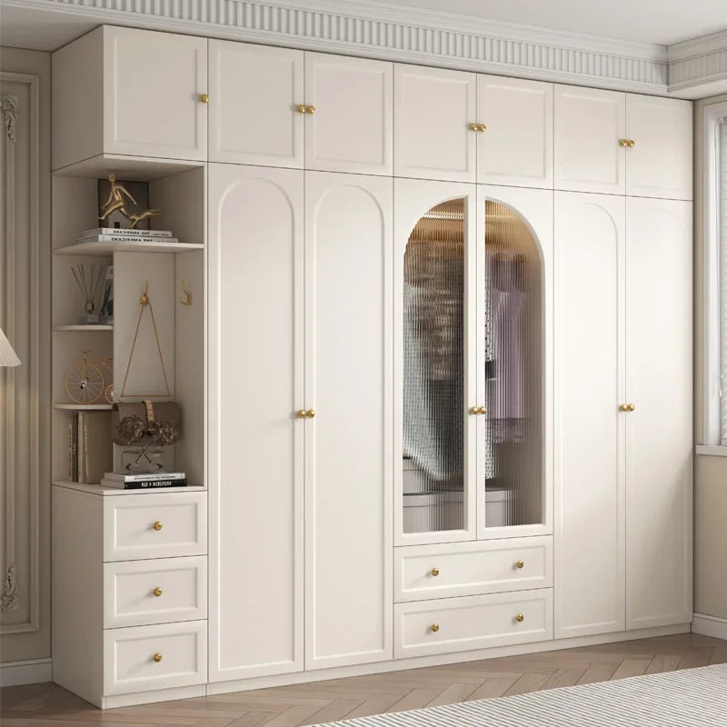 Dressers Modular Wardrobes Divider Standing Display Cabinets Wardrobes Garment Clothes Armoire De Rangement Home Furniture