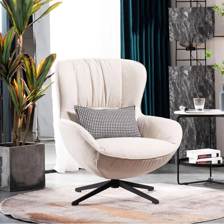 Luxury Living Room Chairs Nordic Salon Swivel Ocassional Office Relax Floor Chair Designer Cadeiras De Escritorio Furniture